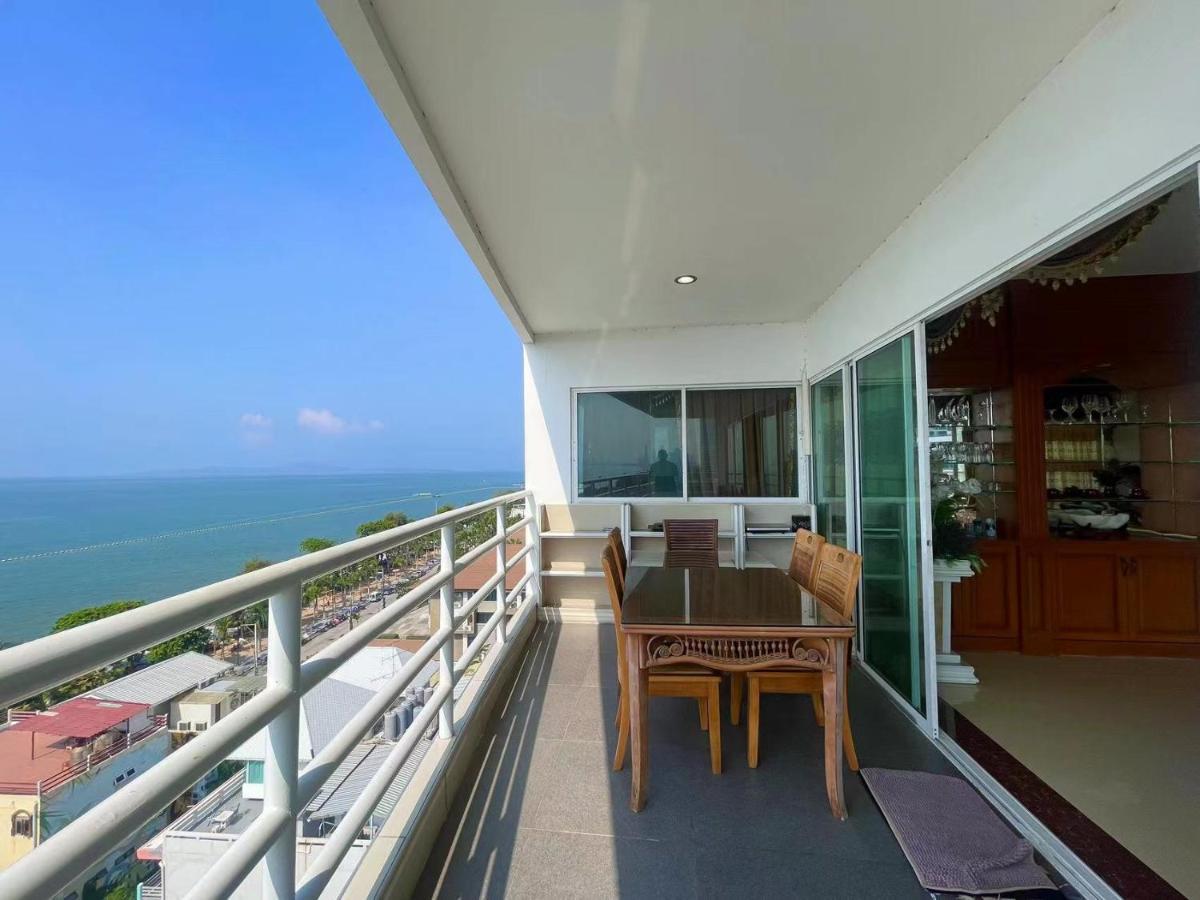 Beautiful Sea View Beach Front Condo Паттайя Экстерьер фото